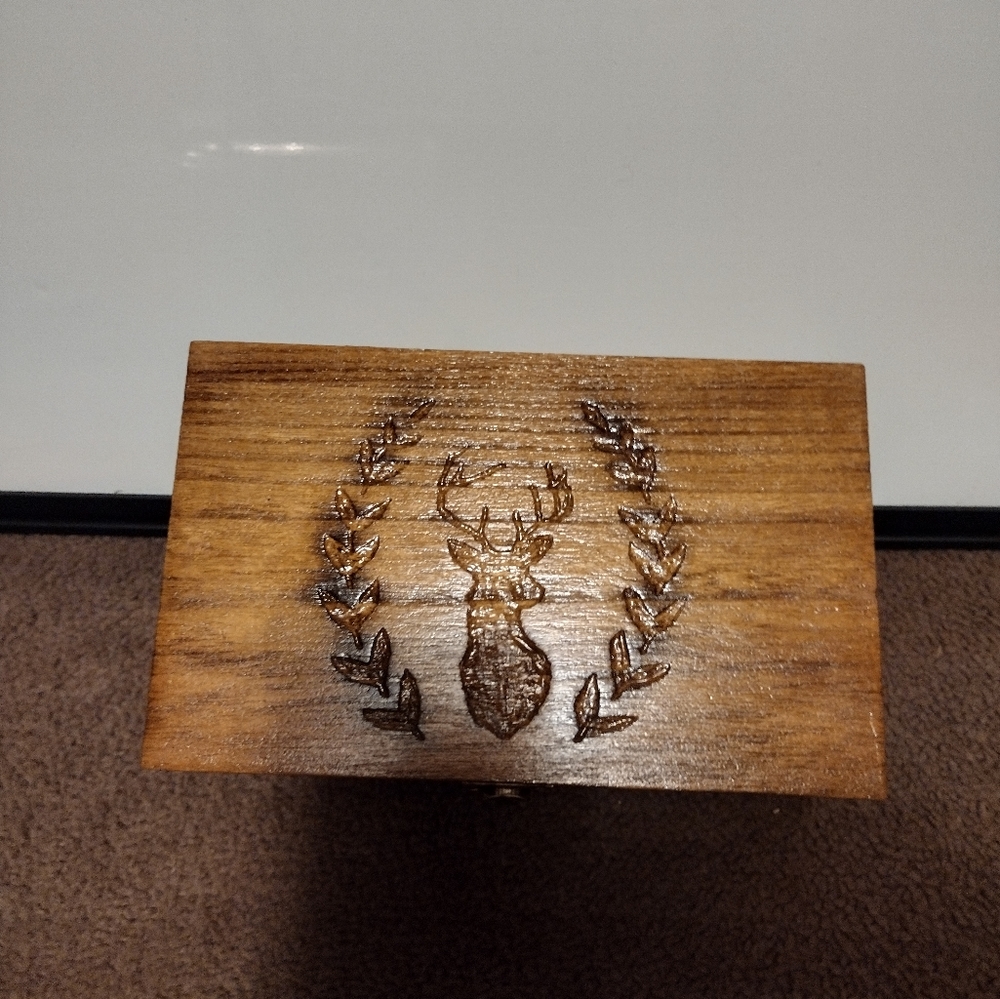 Engraved keepsake/stash boxes